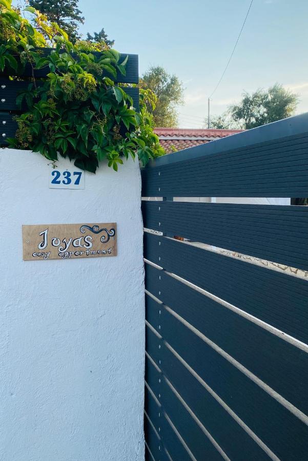 Joyas Cosy Apartment Tragaki Bagian luar foto